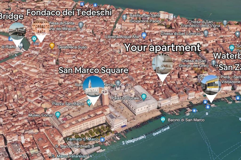 2 Min Da Piazza San Marco L-Home Venice Veneza Exterior foto